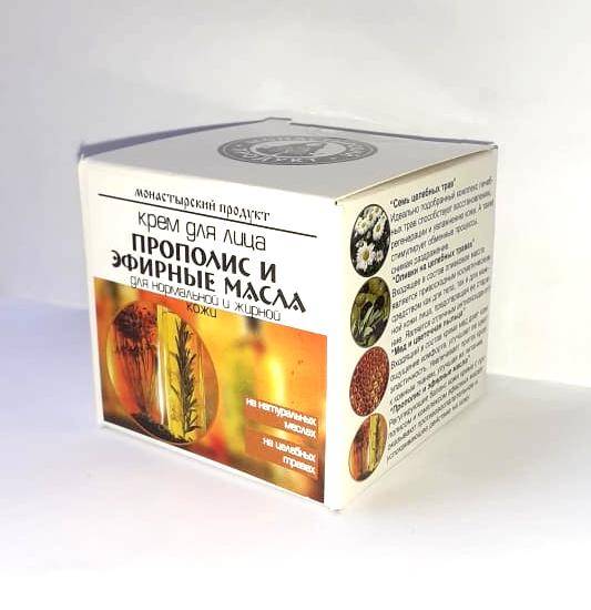 Крем для лица “Прополис и эфирные масла” 40г., ТБ101006 (уценка)