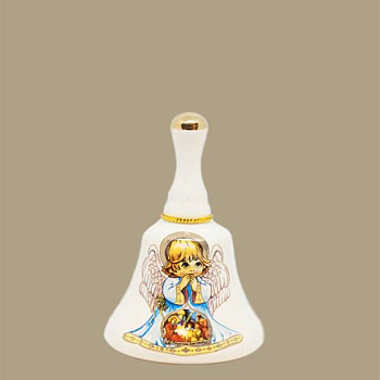 Колокольчик Ангел (малый с ручкой)
