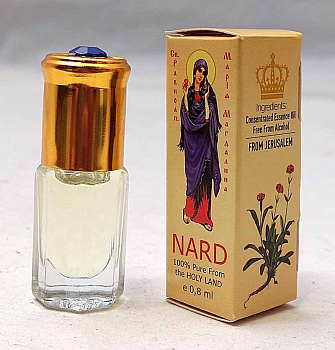 Масло благовонное (елей) "Нард" с шариком- дозатором, 3 мл