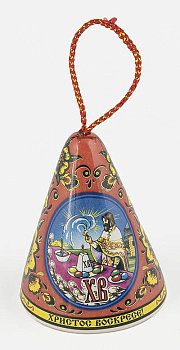 Колокольчик конус цветной