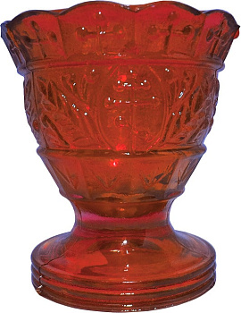 Лампада красная "Лилия"