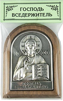 Икона  Господь Вседержитель 6,5 х 5 см