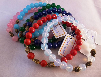 Четки/браслет "Рыбки" 20 зёрен