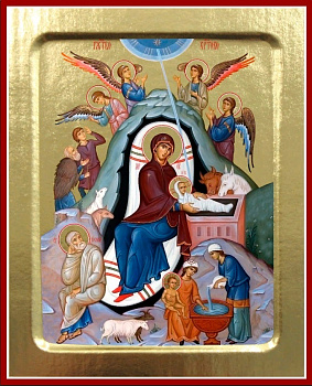 Икона Рождество  Христово 