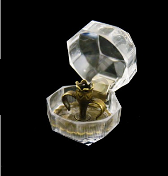 Подсвечник, металл, в индивидуальной пластиковой упаковке, цвет бронза