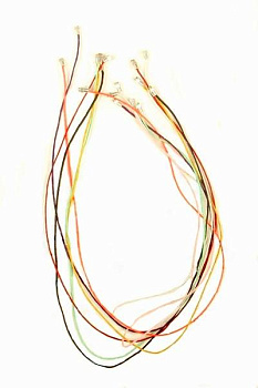 Гайтан (шнурок) для крестика детский хлопковый 45 см с замком (1 штука)