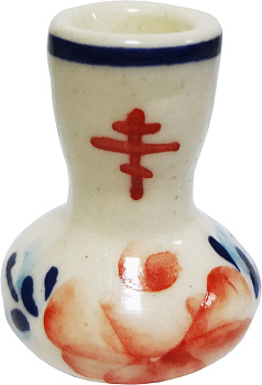 Подсвечник "Капля" роспись