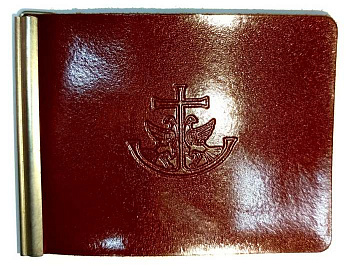 Зажим для купюр с тиснением орнамента-символа