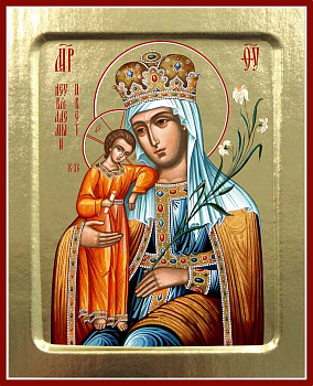 Икона Пресвятой Богородицы Неувядаемый Цвет 