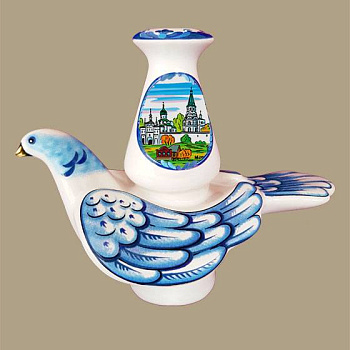Подсвечник  "Голубь"