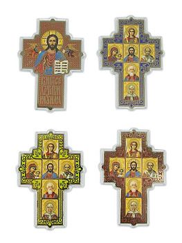 Крест автомобильный , 9 х 6 см