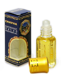 Смирна- благовонное масло (100%), Гардения ,6 мл в подарочной упаковке