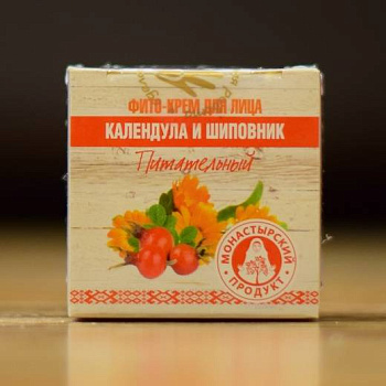 Фито-крем для лица ПИТАТЕЛЬНЫЙ календула и шиповник