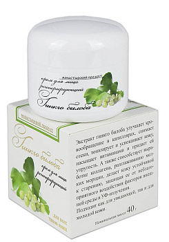 Крем для лица Гинко Билоба, 40 г