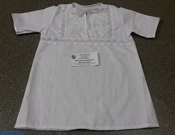 Крестильная рубашка для мальчика