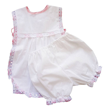 Крестильный набор для мальчика: стихарь, панталоны (хлопок) К-2